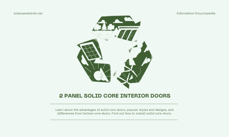 2 panel solid core interior doors