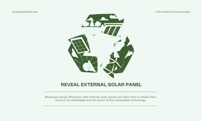 reveal external solar panel